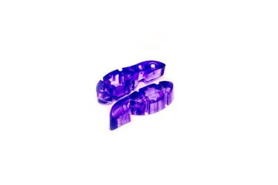 Tuner Fish Lug Locks Purple 8-pack