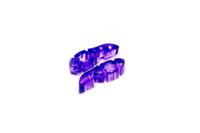 Tuner Fish Lug Locks Purple 8-pack - thumbnail