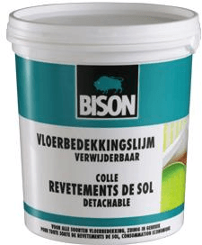 Vloerbedekkingslijm Verwijderbaar Pot 750 g Bison - Bison