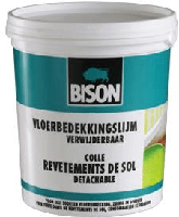 Vloerbedekkingslijm Verwijderbaar Pot 750 g Bison - Bison - thumbnail