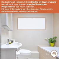 SHX Infraroodpaneel 700 W 14 m² Wit - thumbnail