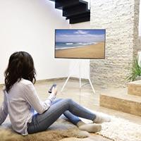 Hama TV-Standaard Schildersezel voor Beeldscherm Wit - thumbnail