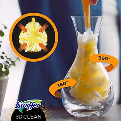 Swiffer Duster kit 3D Clean, met 1 stoefdoekje, op blister Swiffer Duster kit 3D Clean, met 1 stoefdoekje, op blister