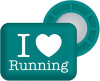 BibBits I Love Running - thumbnail