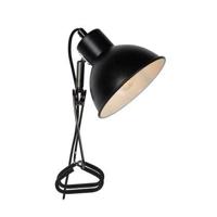Lucide MOYS - Klemlamp - 1xE27 - Zwart - thumbnail