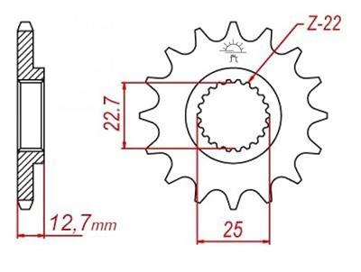 ESJOT Sprocket 520 13z standard