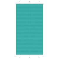 VidaXL Plissé rolgordijn 110x200cm stofbreedte 109,4cm petrol groen - thumbnail