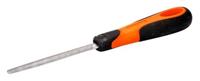 Bahco 1-210-06-2-2 Halfronde vijl met greep 150 x 16,0 x 4,7 mm kap 2 1 stuk(s) - thumbnail