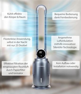 Invictus Air AC7 - 4-in-1 Luchtkoeler, Ventilator, Luchtbevochtiger en Luchtreiniger