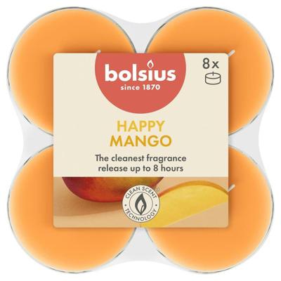 Maxilichten True Scents Mango 8 Stuks 8 Uur