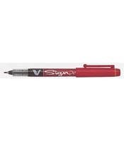 Fineliner pilot v sign rond 0.6 mm rood - thumbnail