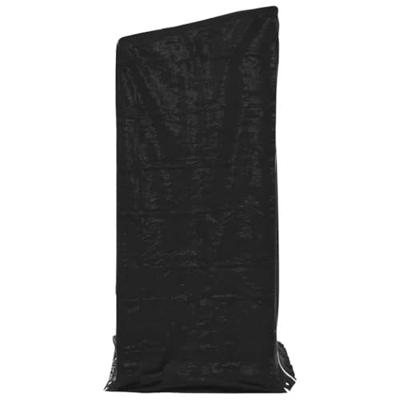 Haardhoutrek met regenhoes 100x80x200 cm gegalvaniseerd staal