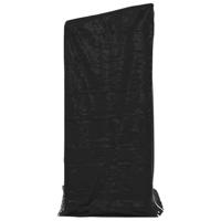 Haardhoutrek met regenhoes 100x80x200 cm gegalvaniseerd staal - thumbnail