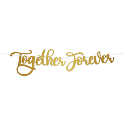 Letter Banner - Together Forever