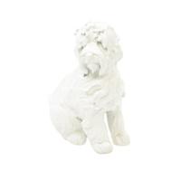 Housevitamin beeld labradoodle dog wit 10,5 cm | 8 stuks - thumbnail