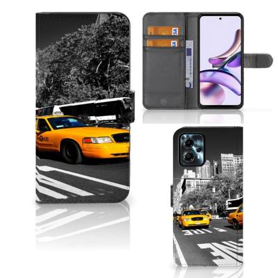 Motorola Moto G13 | G23 | Flip Cover | New York Taxi | Portemonnee hoesje