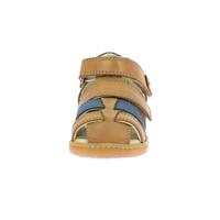 Baby lederen sandalen Bipod KICKERS® kameel - thumbnail