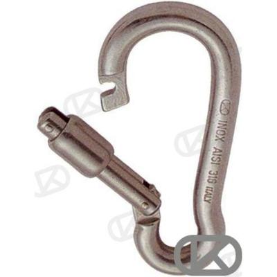 Mosquetones inox GS71333 - MOSQUETON EXT. 8MM.C/SEG.