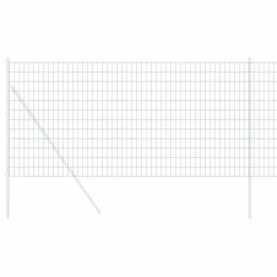 VidaXL Euro hek groen 1 x 10 m pvc-gecoat ijzer