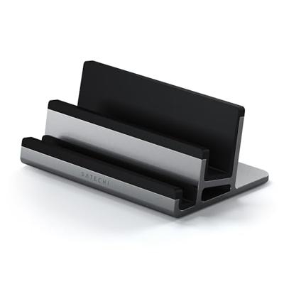 Satechi duo vertical iPad/MacBook stand - Space Gray