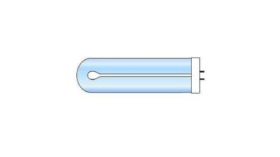 Ouguang uv-lamp blauw 368 nm 9 watt gebogen voor mozzie