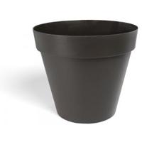 Bloempot Fiore zwart 25 cm - thumbnail