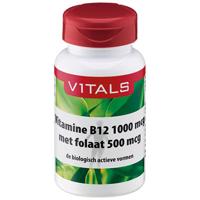 Vitamine B12 1000 mcg met folaat 500 mcg - thumbnail