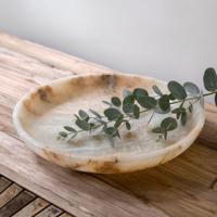 MUST Living Schaal 'Aphrodite' Onyx, kleur Wit - thumbnail