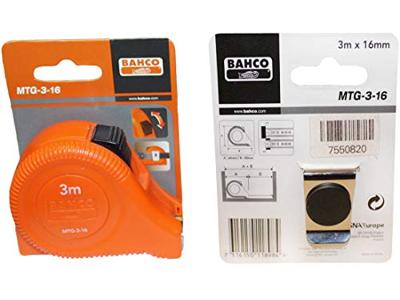 Bahco MTG-3-16 Rolmaat 3 m Koolstofstaal