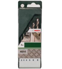 Bosch Accessoires 6-Delige Metaalboorset HSS-G | Din 338 - 2609255060