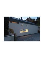 LED Wandlamp Biso Zwart - 4000K - 8 Watt - IP54 - thumbnail