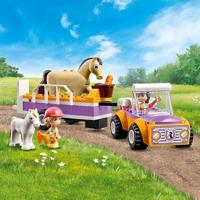 LEGO friends 42634 paard en pony aanhangwagen - thumbnail