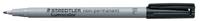 Staedtler Lumocolor 316, OHP-marker, non permanent, 0,6 mm, zwart - thumbnail