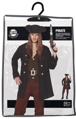 Piraat Kostuum Heren Morgan Black