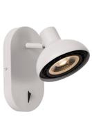 Lucide SENSAS - Bedlamp / Wandlamp - 1xGU10 (ES111) - Wit - thumbnail