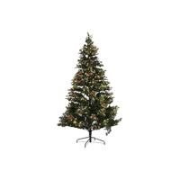 Kerstboom Home ESPRIT Rood Groen PVC Metaal 144 x 144 x 240 cm - thumbnail