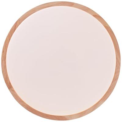 Brilliant Houten plafondlampSlimline Ø 34,5cm - G80569A75