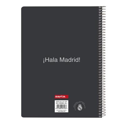 Notitieboekje Real Madrid C.F. Wit A5 80 Lakens