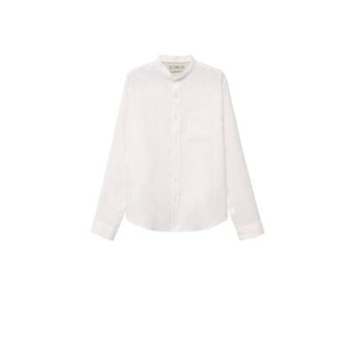 Mango Man slim fit overhemd wit Mango Man slim fit overhemd wit
