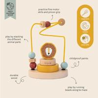 Trixie houten motoriekspiraal mr. lion - thumbnail