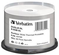Verbatim 8.5GB DVD+R Double Layer Wide Thermisch Afdrukbaar 8X - thumbnail