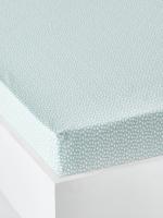 Hoeslaken kind OP DE RAILS blauw - thumbnail