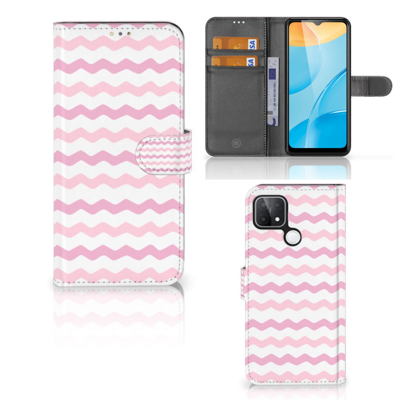 OPPO A15 | Telefoon Hoesje | Waves Roze