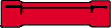 Doorverbinder rood voor draad 0,5-1,5 mm2 100 stuks