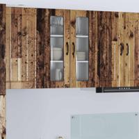 Keukenkast Oudhout 60 x 31 x 80 cm Bewerkt hout - thumbnail