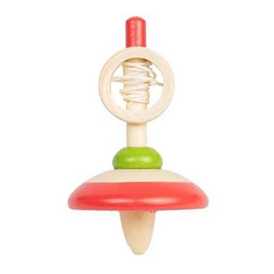 Bigjigs houten trekkoord tol