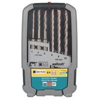 Wolfcraft Betonboorset | Hardmetaal-voorzien | SDS-plus | Ø5-10mm | 6-delig | 1 set - 7113000 - thumbnail