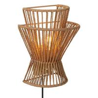 Lucide TASMAN - Wandlamp - 1xE14 - Naturel - thumbnail