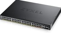 Zyxel 48-port GbE L3 Access PoE+ Switch with 6 10G Uplink (960 W) (XGS2220-54FP) - thumbnail
