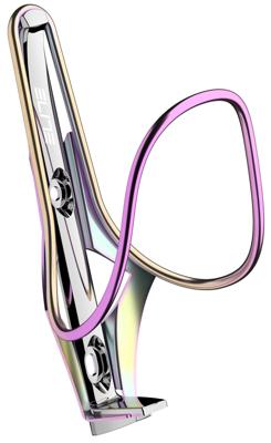 ELITE bidonhouder "morèo" bottle cage moréo inox/chrome